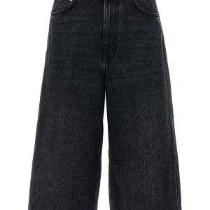 'Belle Mid Black' Bermuda Shorts