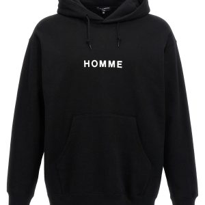 Logo print hoodie