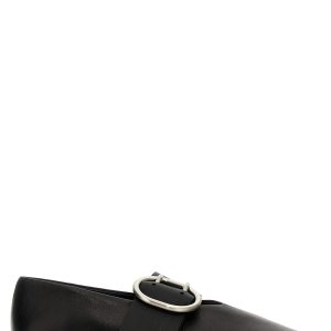Buckle ballet flats
