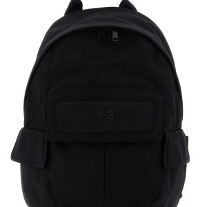 Small logo pocket backpack