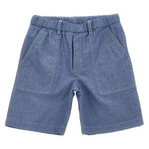 Denim bermuda shorts