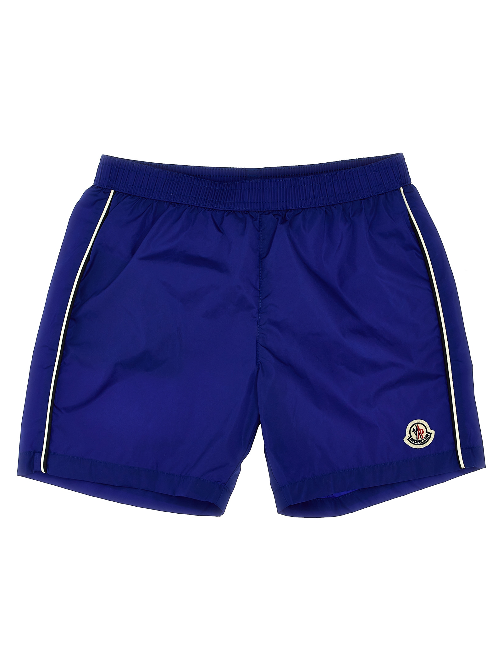 Logo patch swim shorts