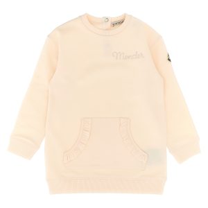 Logo embroidery dress