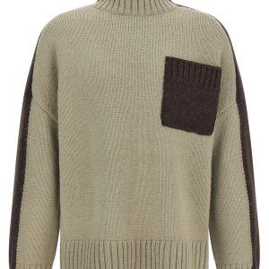 'Two Tone Patch Pocket' sweater