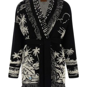 'Palm Grove Tales' cardigan