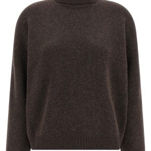 High neck sweater