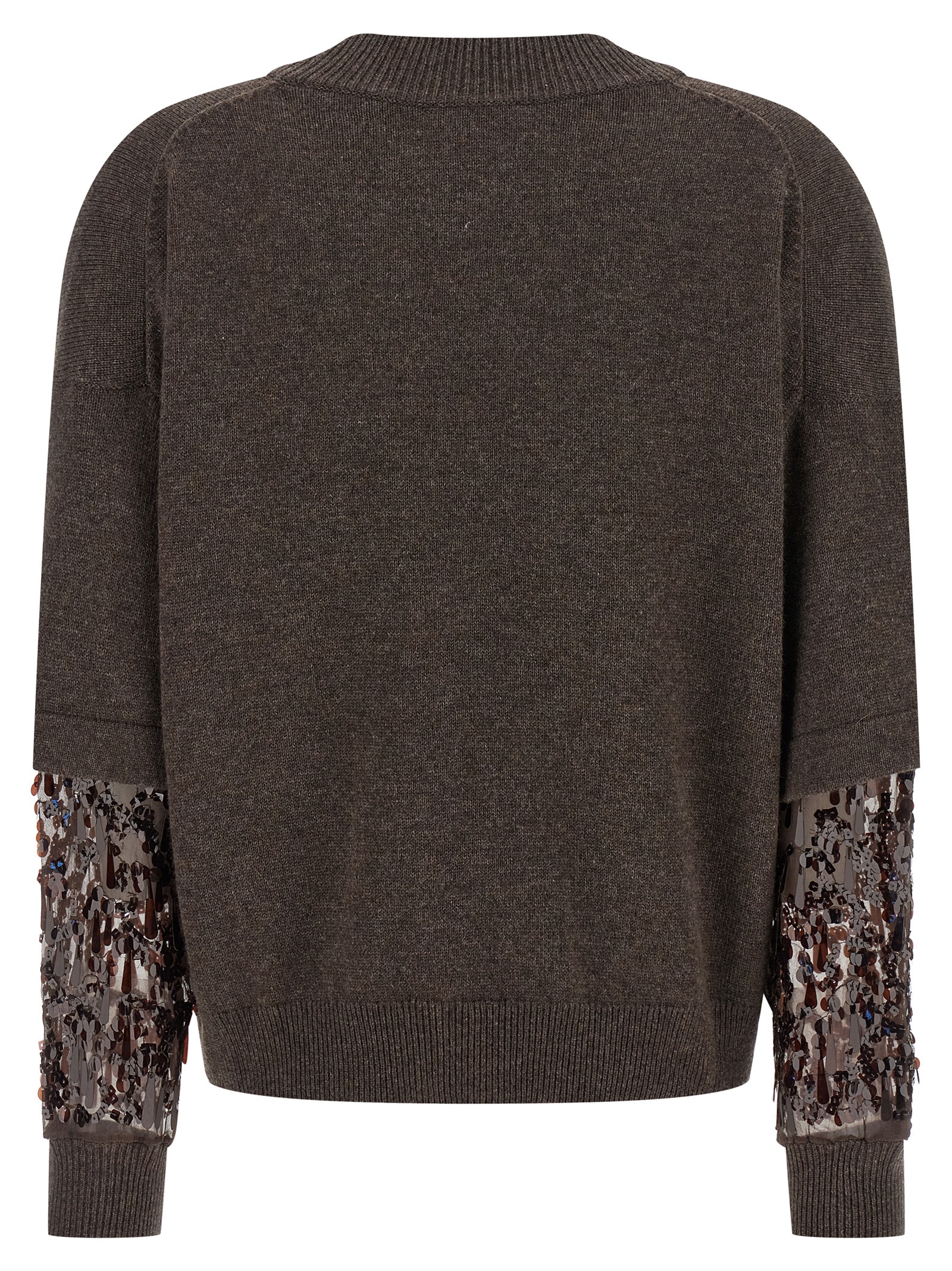 Sequin sleeve sweater - immagine 2
