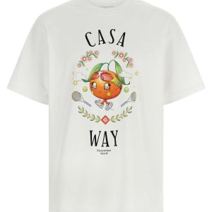 'Casa Way Orange Mascot' T-shirt