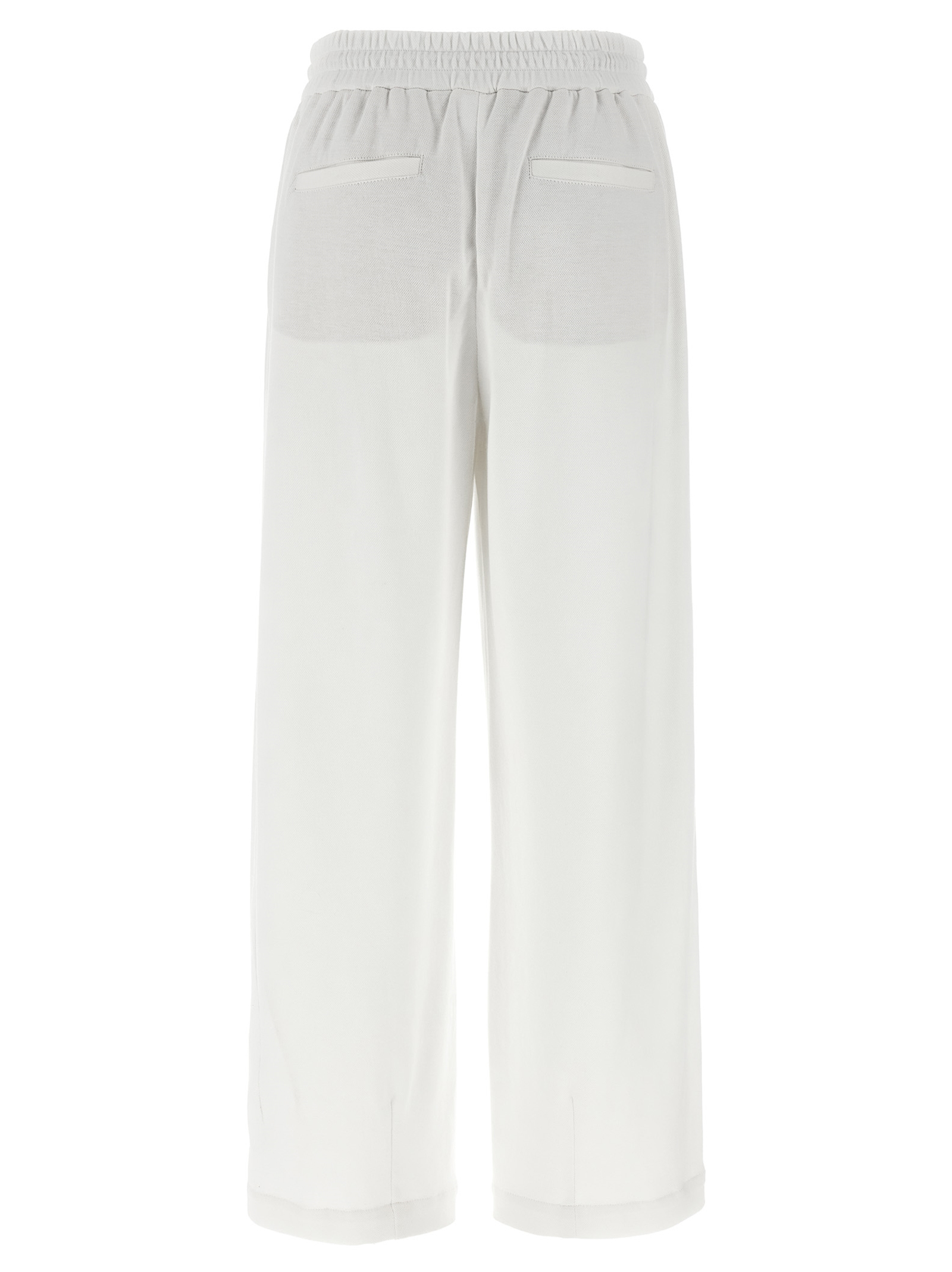 Piqué cotton joggers - immagine 2