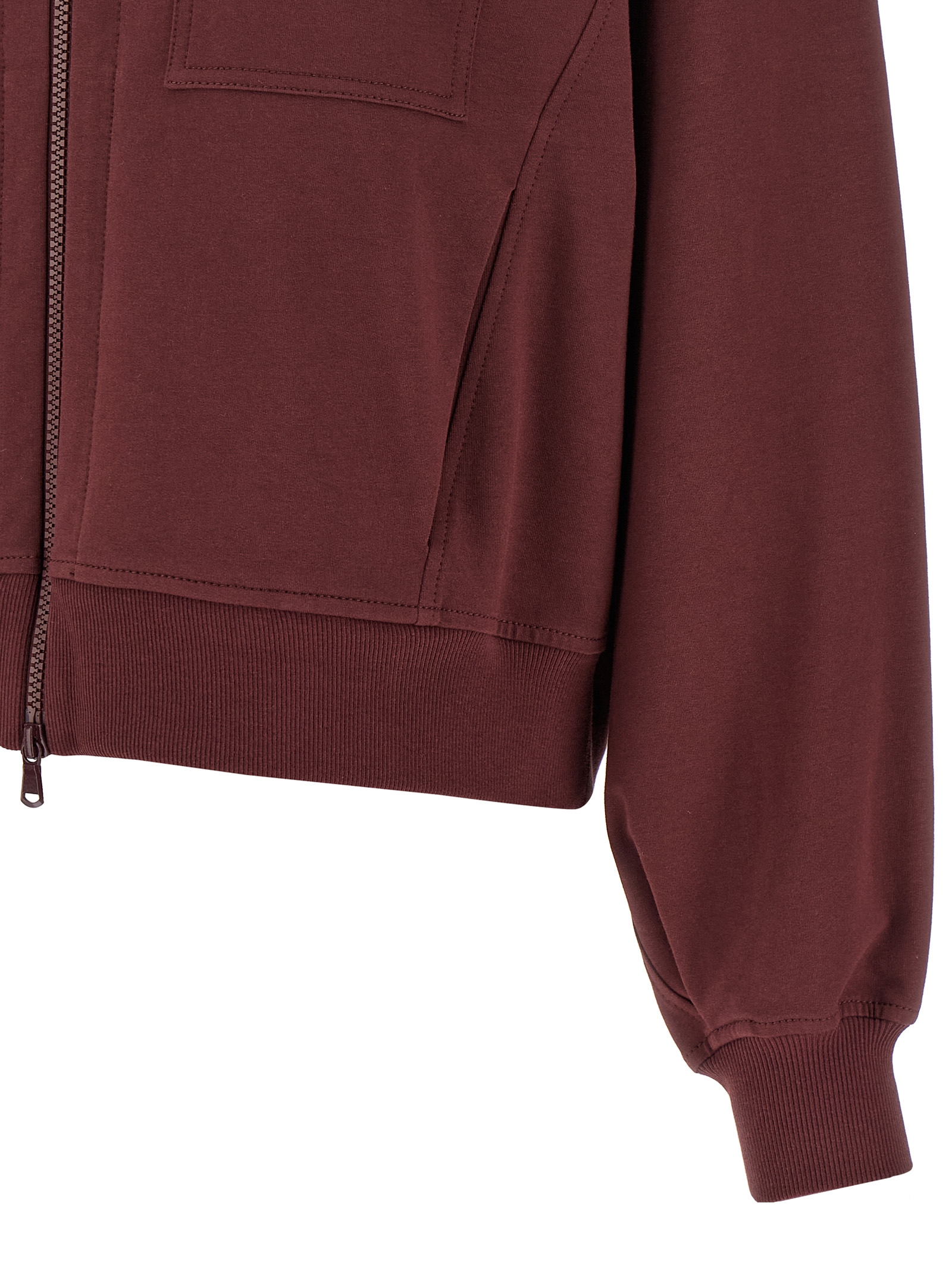 'Shiny Flap Detail' sweatshirt - immagine 4