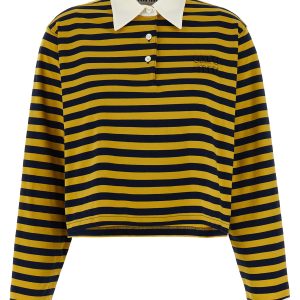 Striped polo shirt