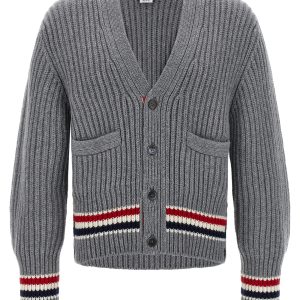 RWB tape cardigan