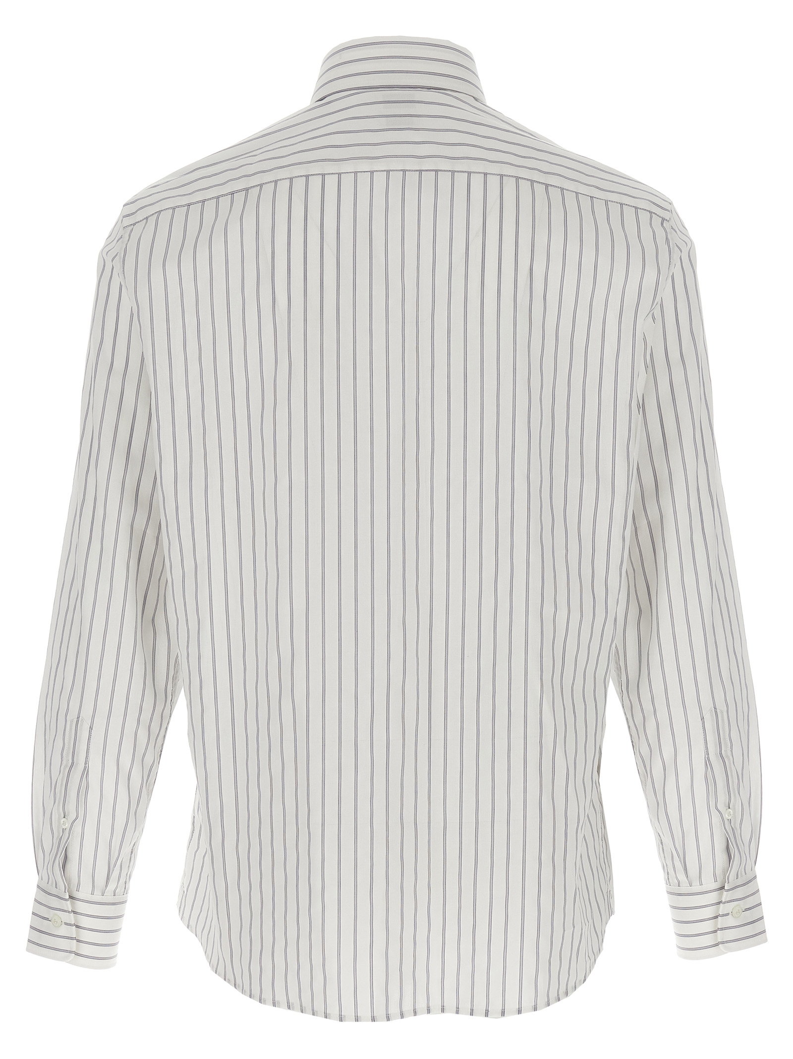 Striped canvas shirt - immagine 2