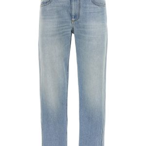 Straight leg jeans