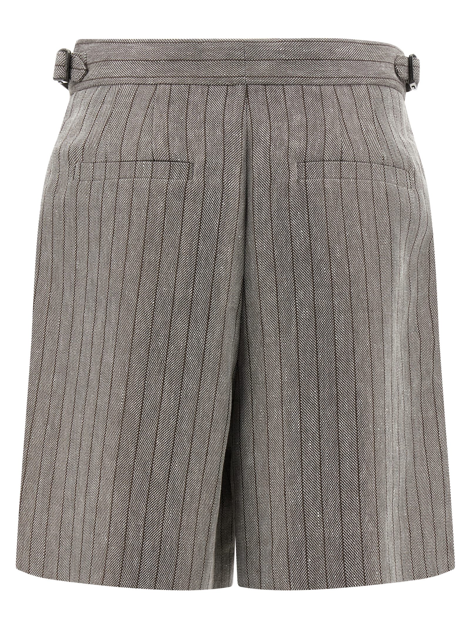 Herringbone bermuda shorts - immagine 2