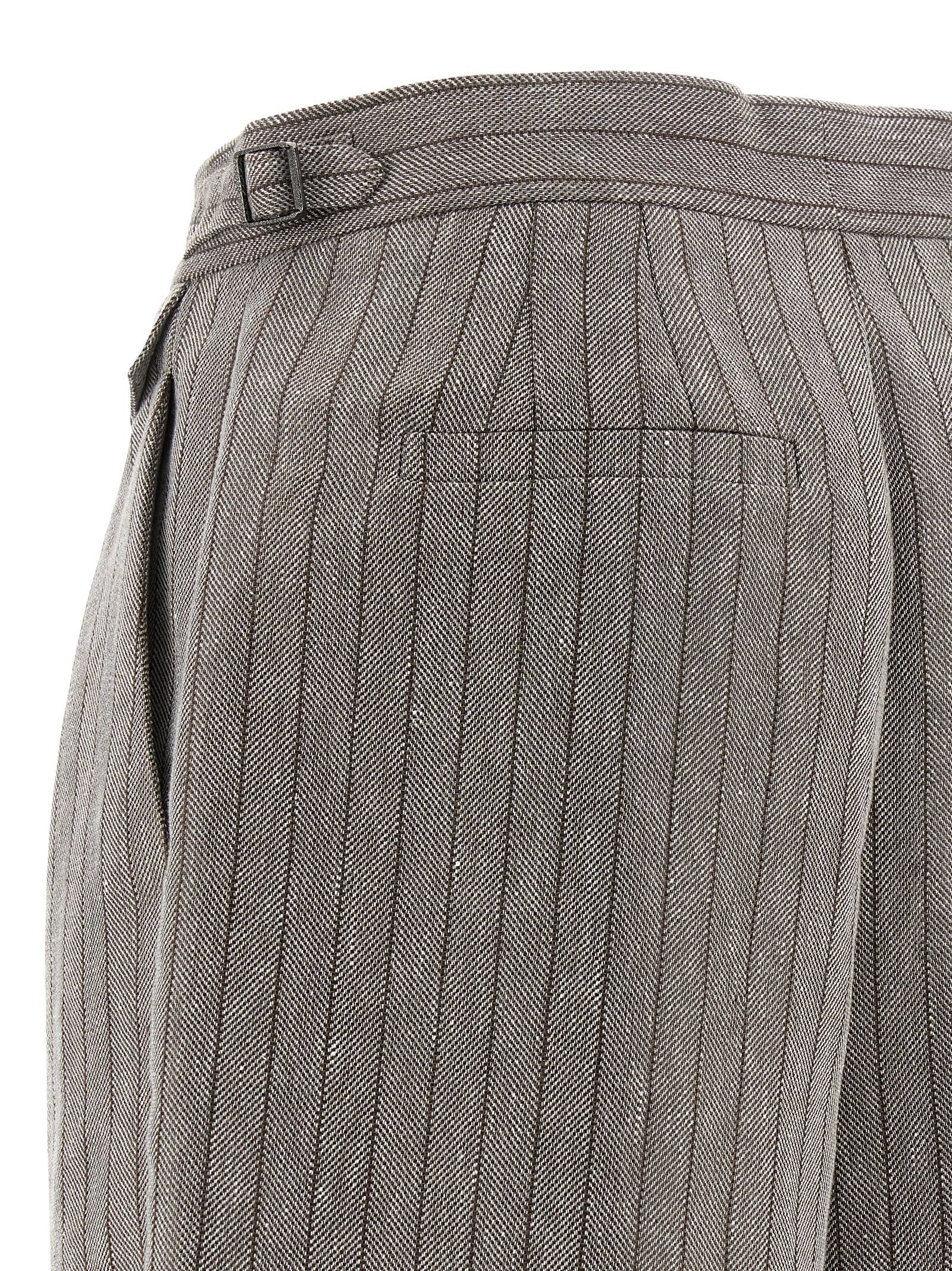 Herringbone bermuda shorts - immagine 4