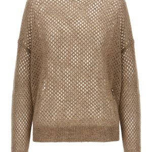 'Rustic Dazzling Net' sweater