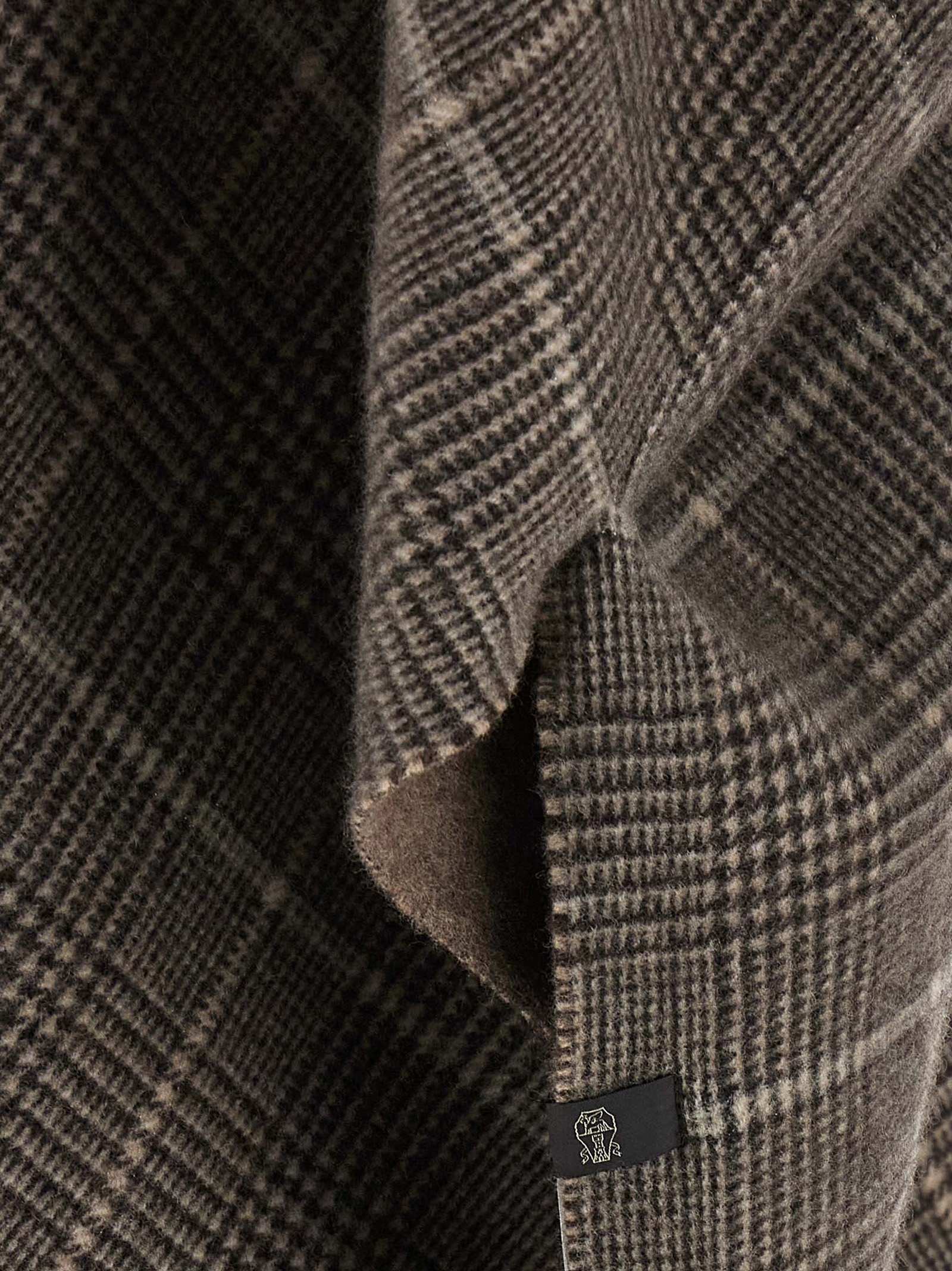 Cashmere reversible poncho - immagine 5