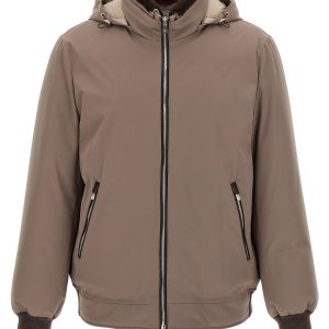 Sherling neck bomber jacket
