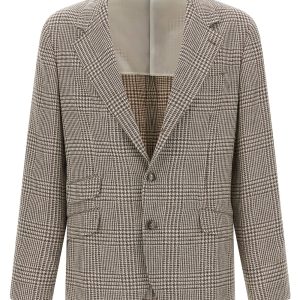 Houndstooth blazer