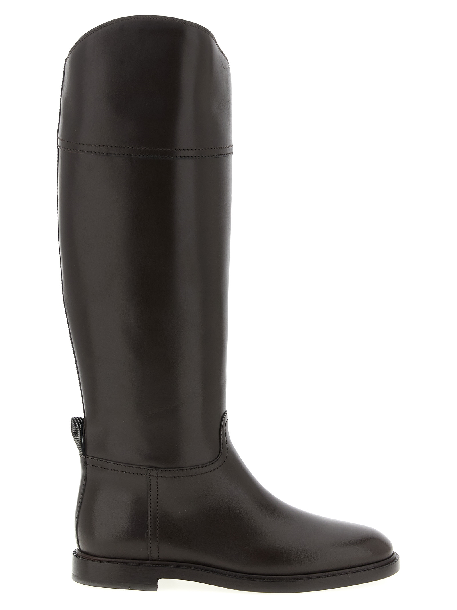Leather boots Monile