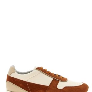 Leather suede sneakers