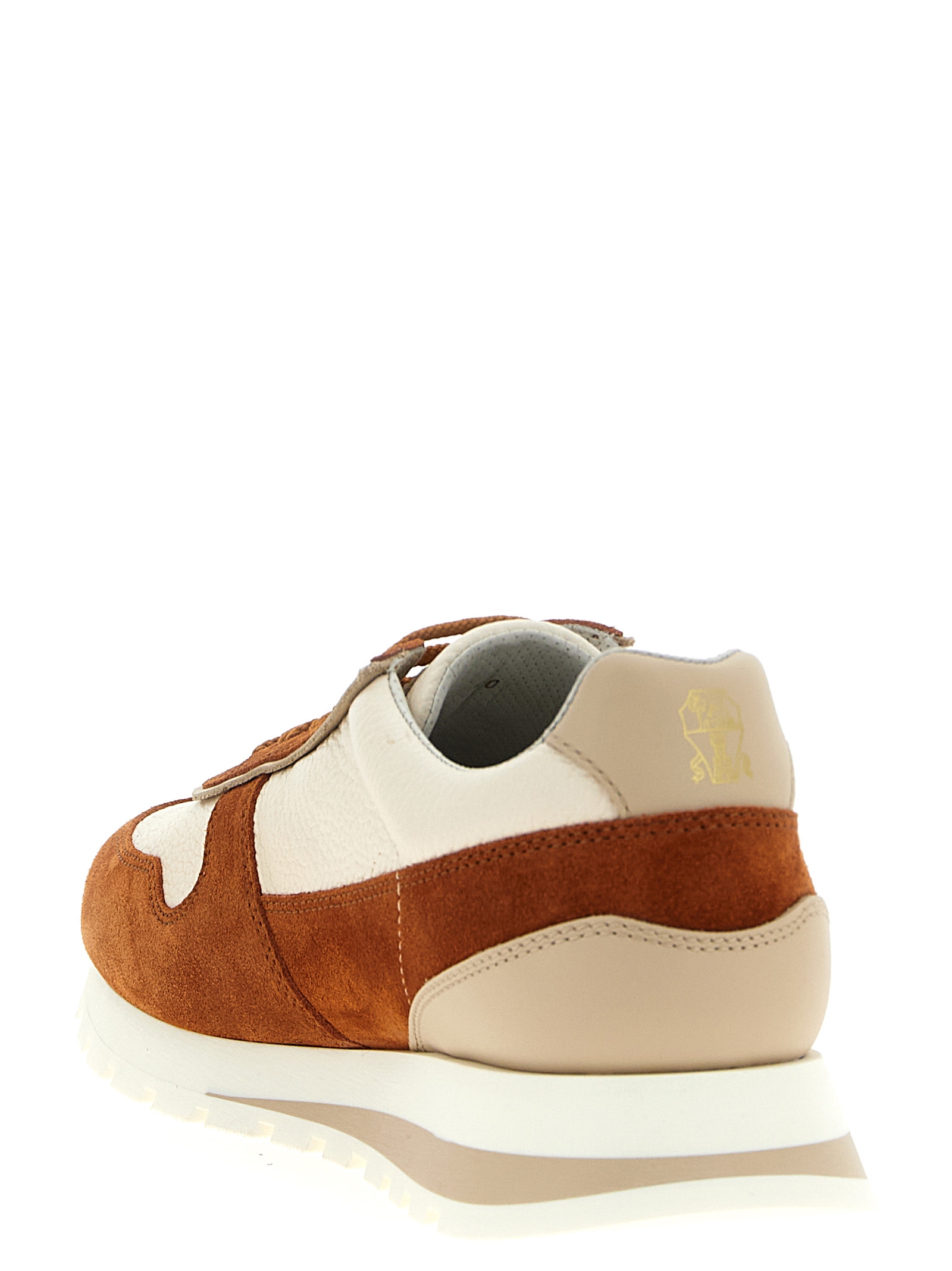 Leather suede sneakers - immagine 3