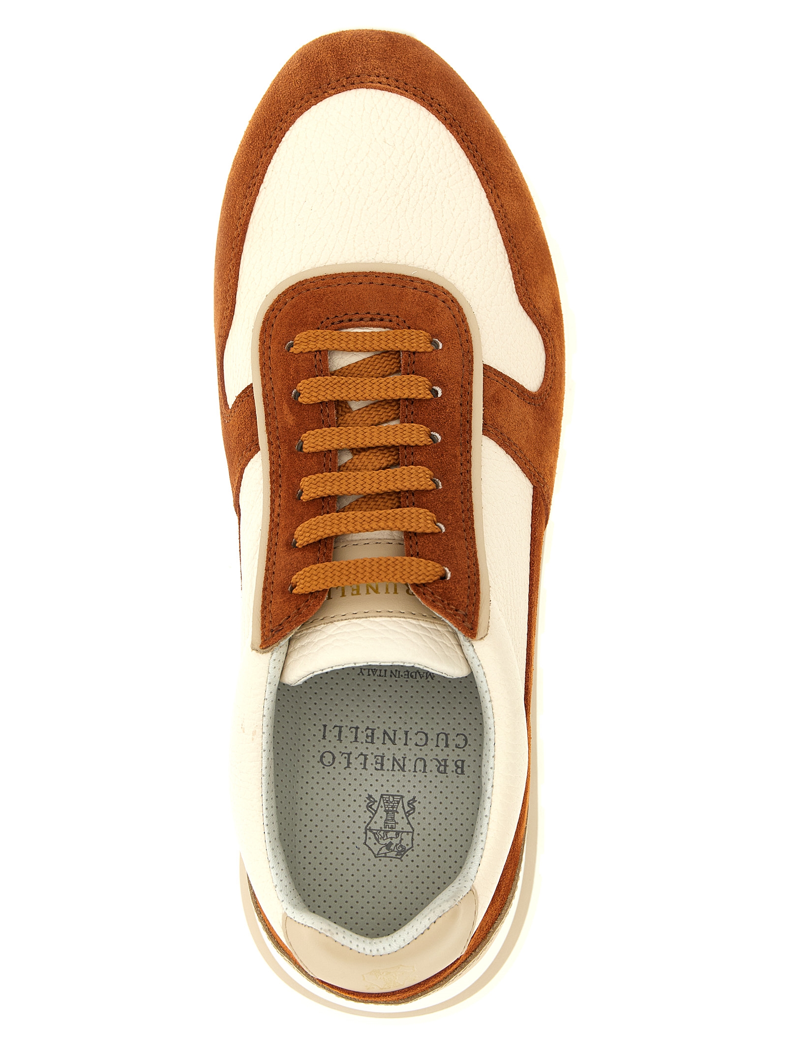 Leather suede sneakers - immagine 4