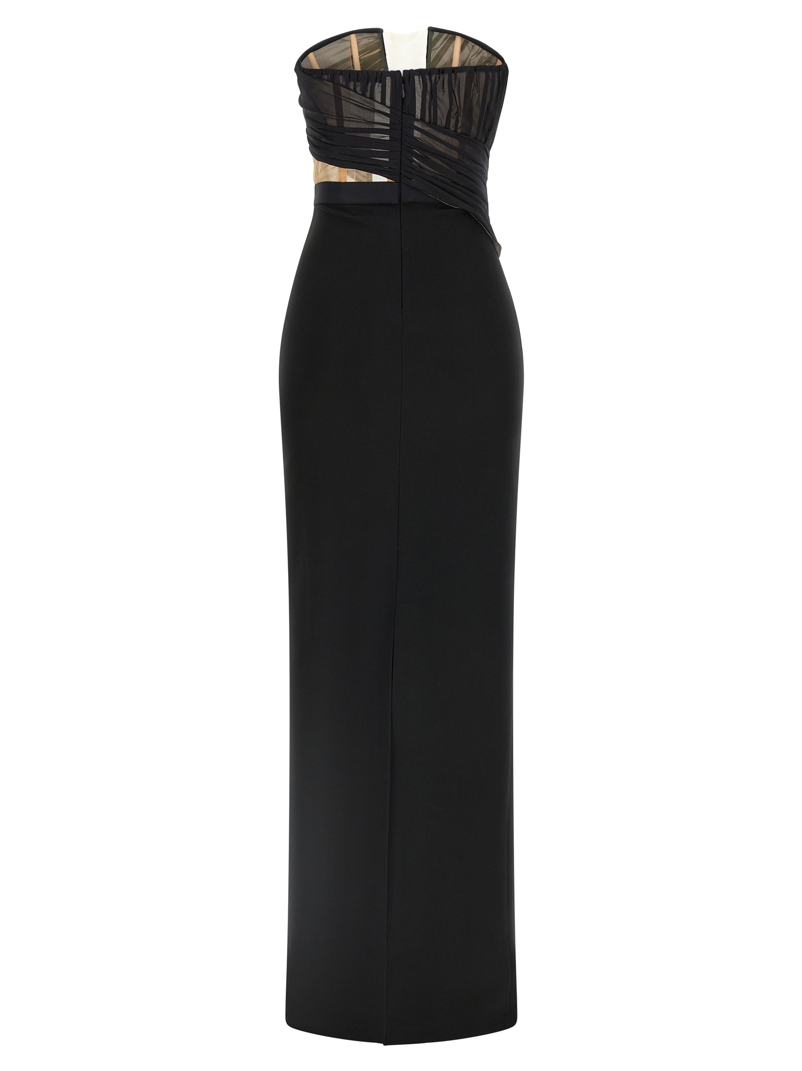 'Corsetted Draped Maxi' dress - immagine 2