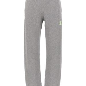 'Ow' embroidered joggers