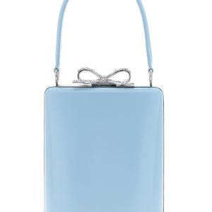 'Blue leather bag' handbag