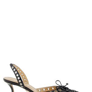 'Crystalized Corset' slingback