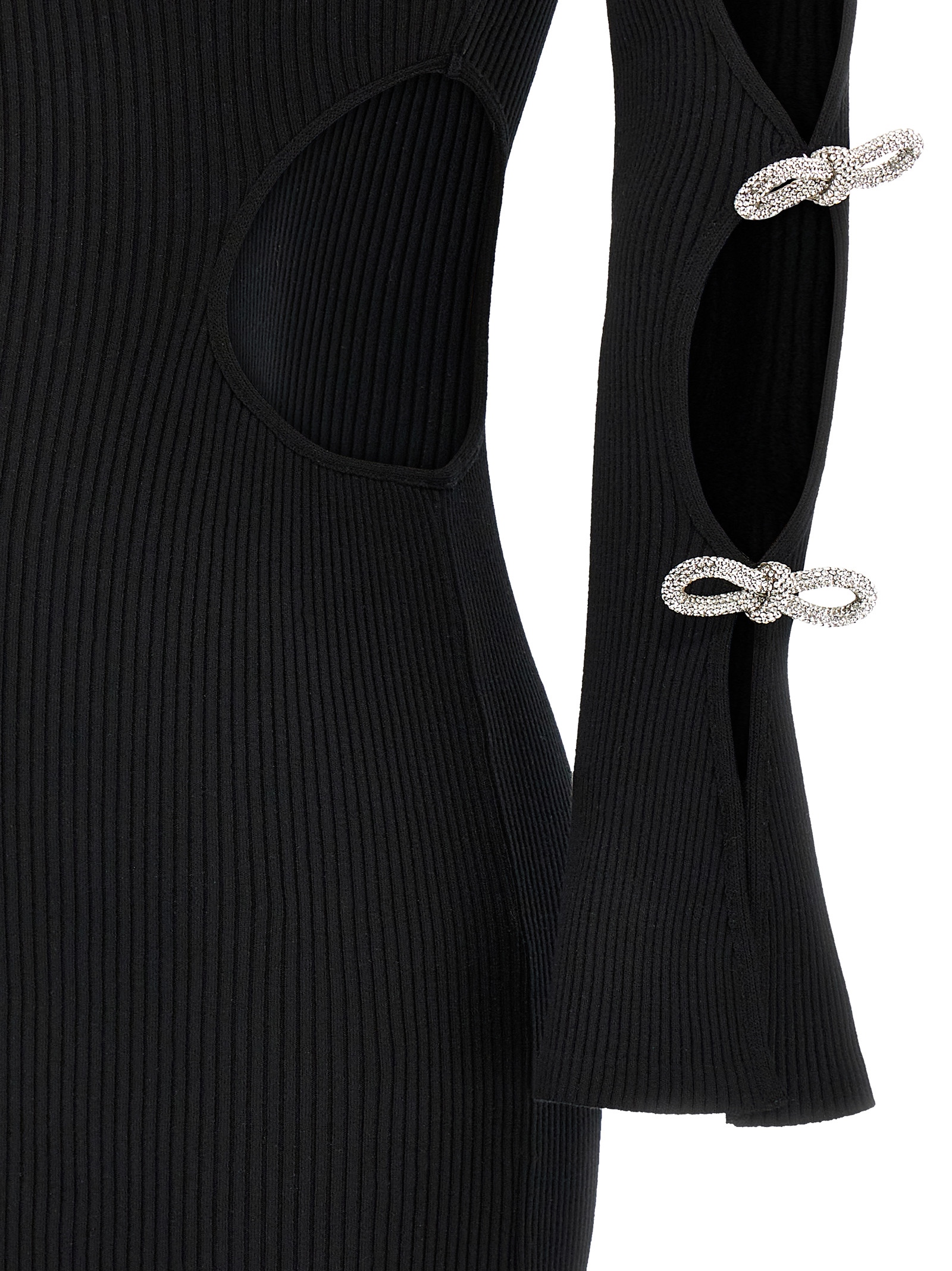 'Cut-Out Crystal Bow' dress - immagine 4