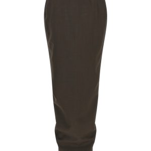 'Soft Pillar long' skirt