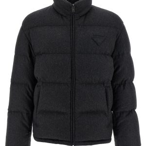 Cashmere down jacket