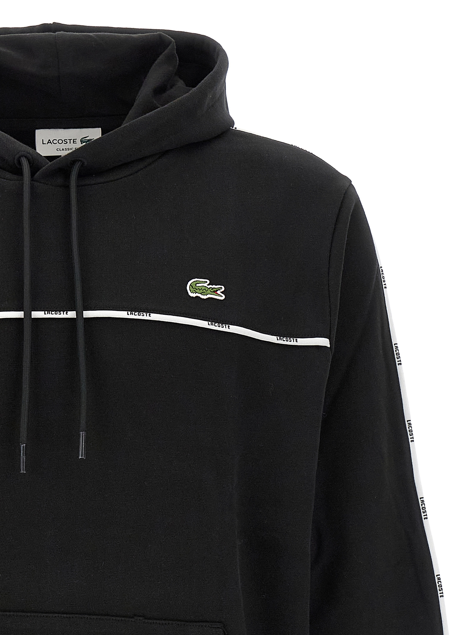 'Lacoste Trim' hoodie - immagine 3