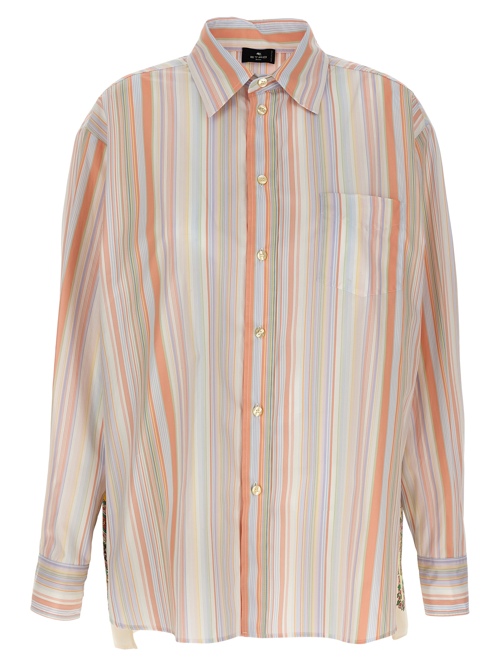 Paisley insert shirt