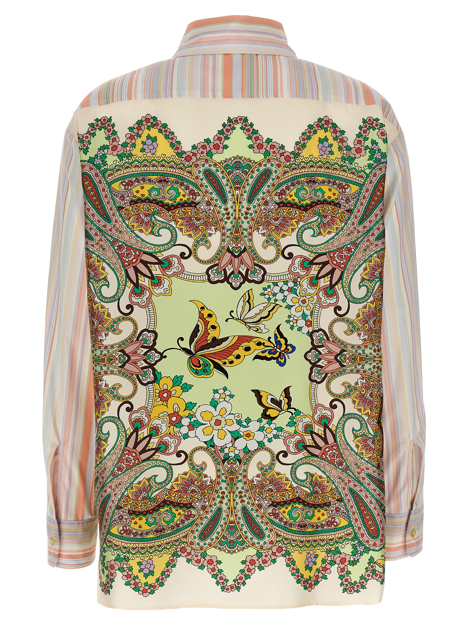 Paisley insert shirt - immagine 2