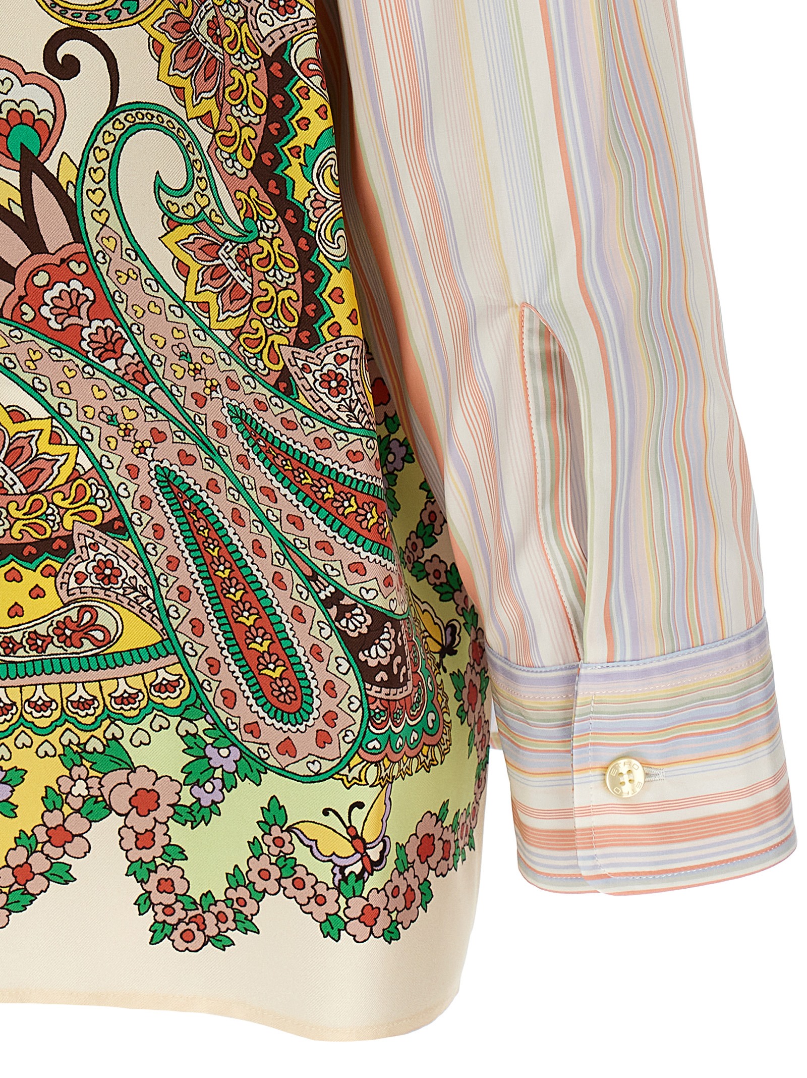 Paisley insert shirt - immagine 4