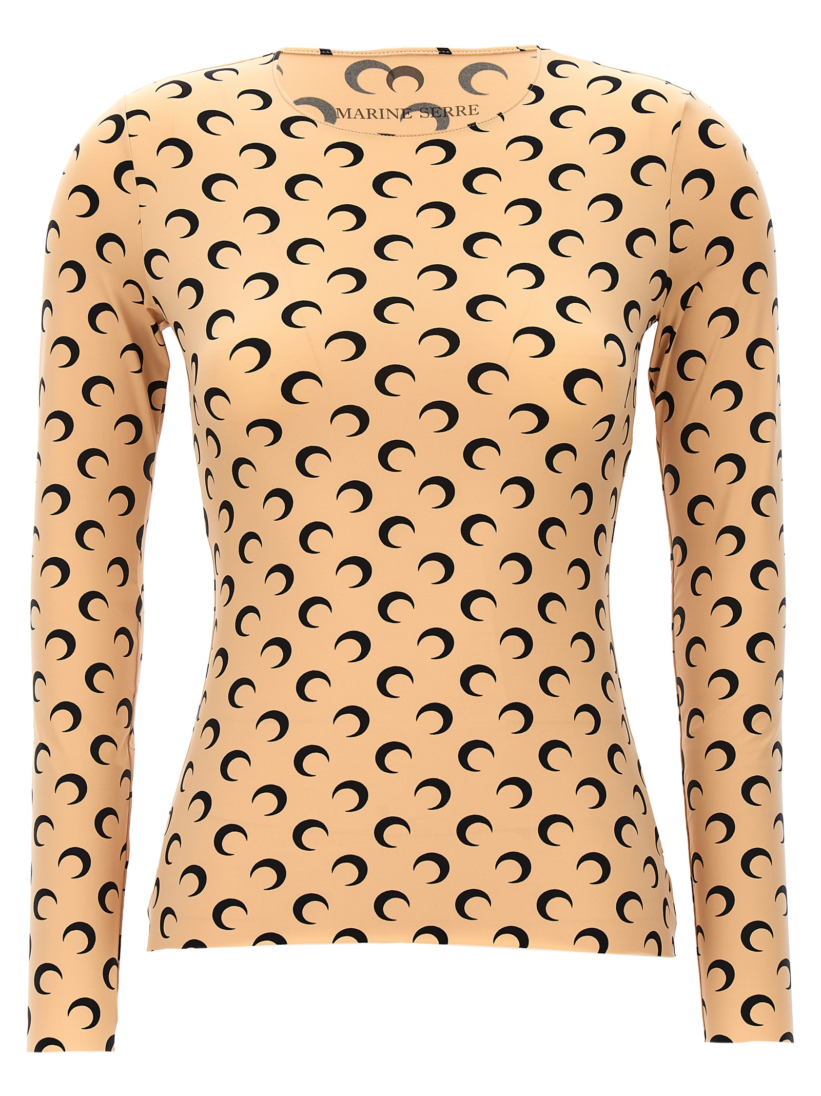 'Moon Printed Jersey' top