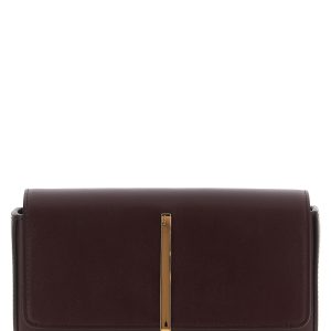 Mini leather shoulder strap