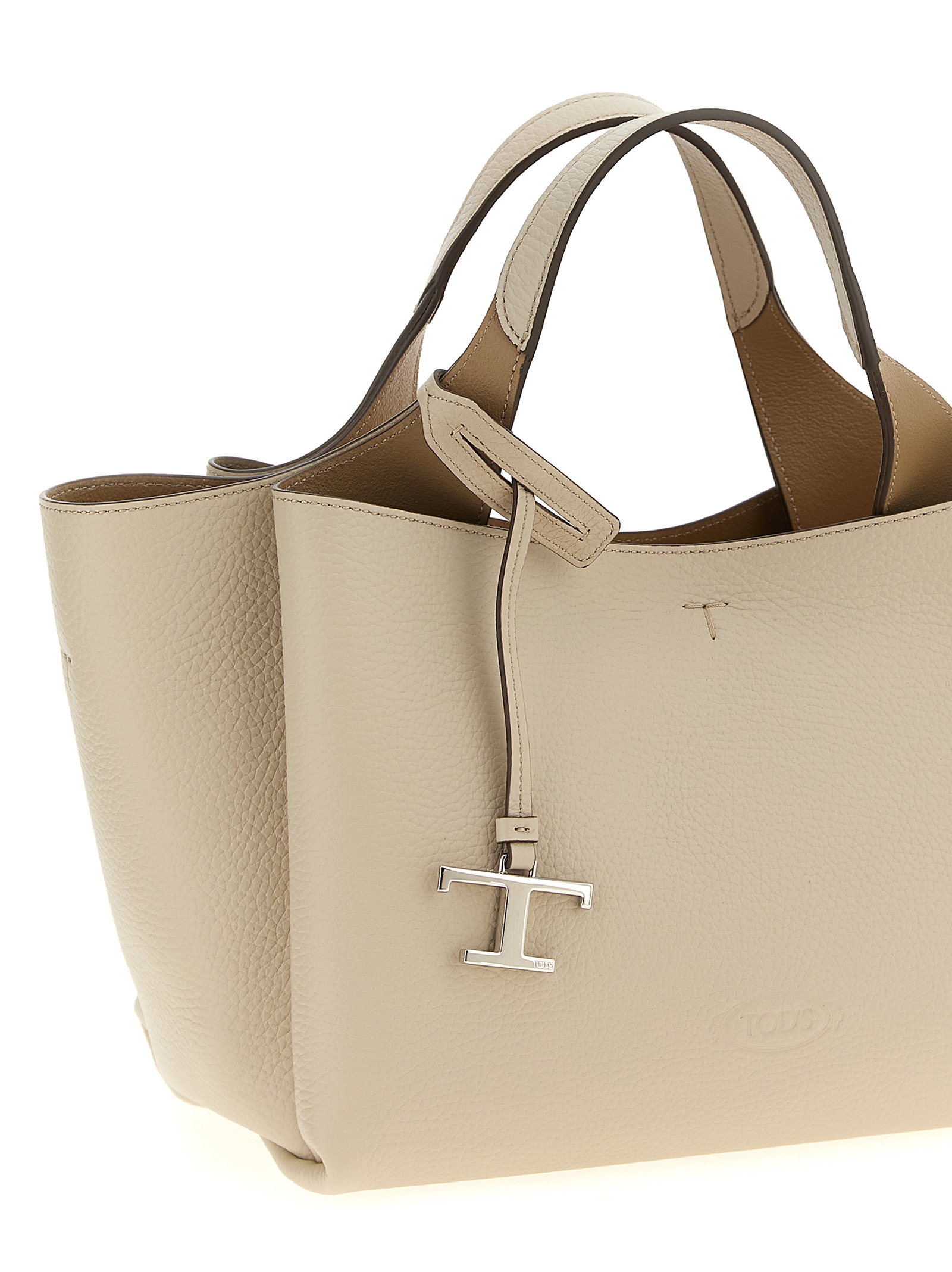 Mini leather handbag - immagine 3