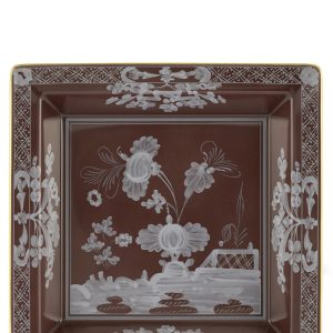 Square valet tray 'Oriente Italiano' 24.5 cm