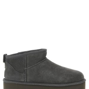 'Classic Ultra Mini Platform' ankle boots