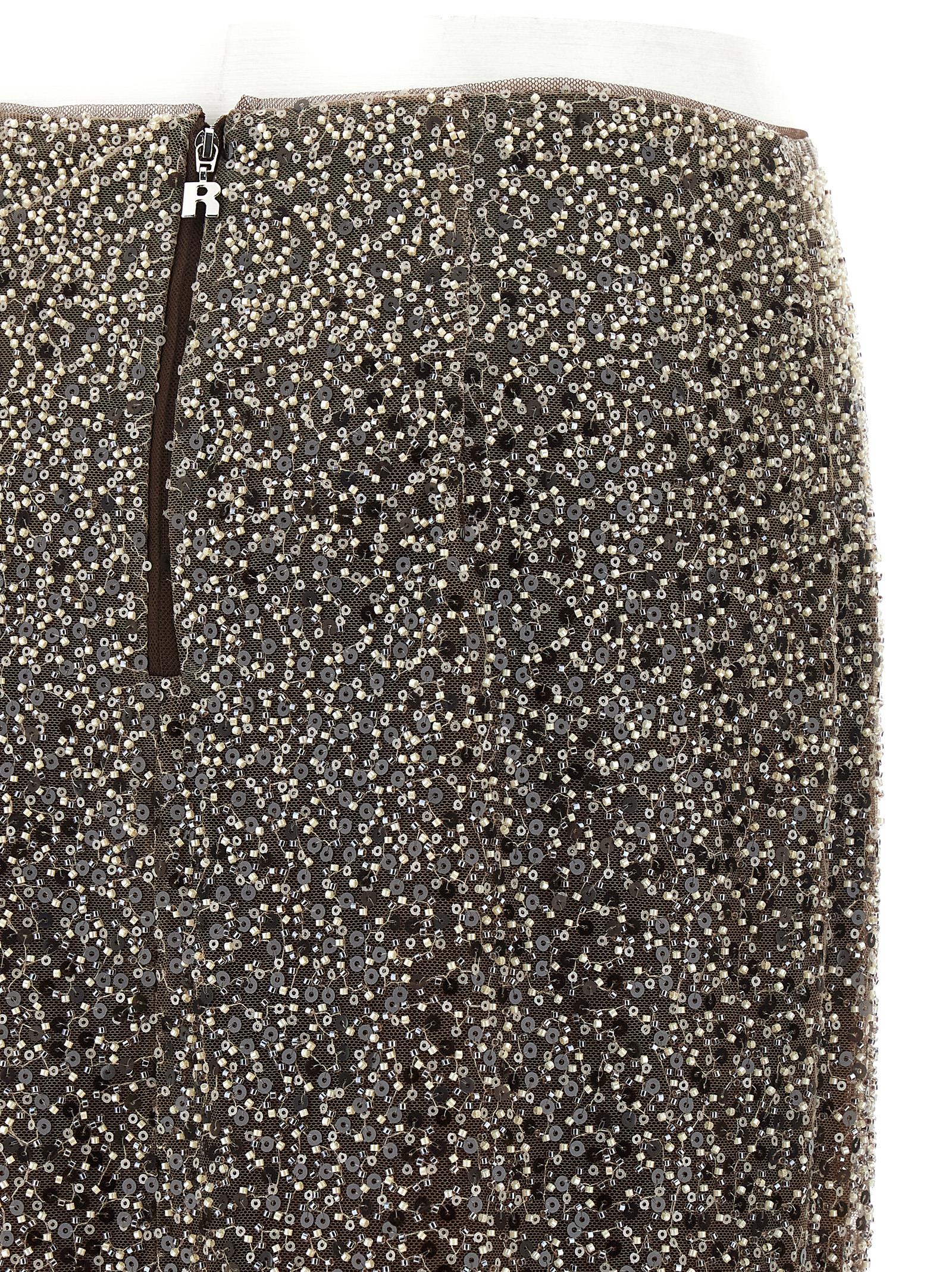 'Beaded Maxi' skirt - immagine 4