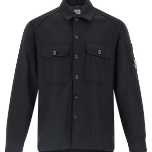 Wool overshirt