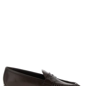 Curled toe moccasins