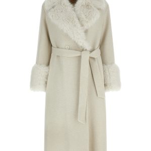 Lamé thread coat