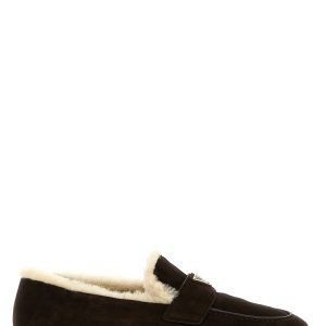 Suede loafers