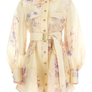 'Hypnotic Utility Mini' dress